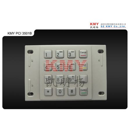 KMY3501B PCI 3des Encryption Keypad for Financial Kiosk